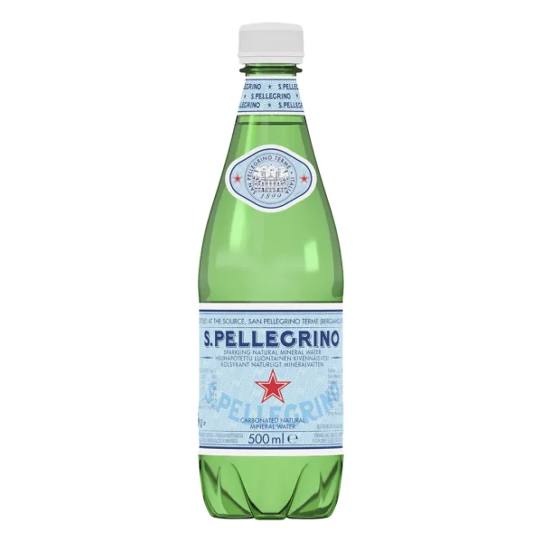 S.PELLEGRINO Naturalna woda mineralna gazowana 500 ml 24szt